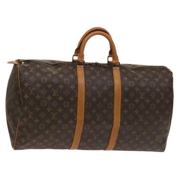 LOUIS VUITTON Monogram Keepall 55 Boston Bag - Picture 1 of 16